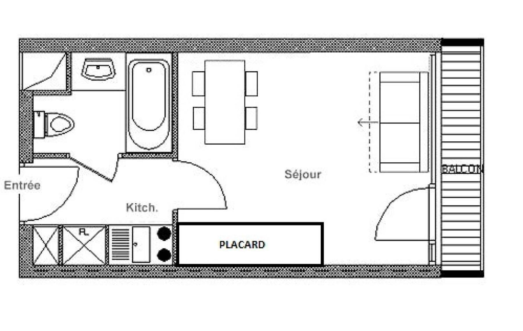 Residence Lac Du Lou - Studio Agreable - Ski Aux Pieds - Balcon Mae-2054 Saint-Martin-de-Belleville Exterior photo